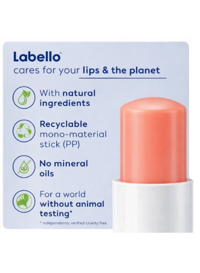 Labello Peach Shine  24H Moisture, with Shea Butter and Natural Oils Enriched with Vitamins, - Image 2