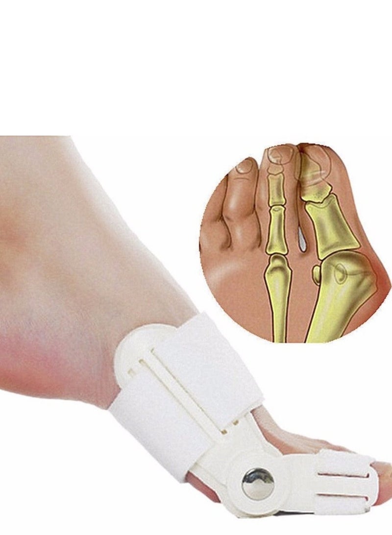 مصحح بونيون الأصابع وفاصل الأصابع أبيض - Image 3