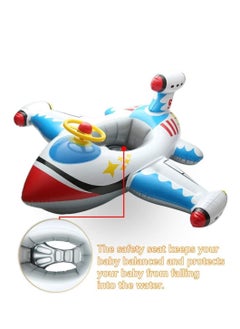 Generic Baby Swimming Ring Inflatable Kids Toddler Infant Swimming Float Pool Floaties Pool Ring with Seat Summer Outdoor Water Bath Toys Suitable for 1-6 Year Old Baby  - Image 2