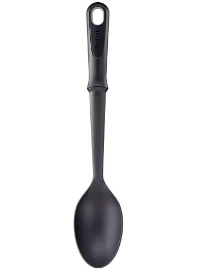 تيفال TEFAL Comfort Spoon | Kitchen Tool | High-Heat Resistance | Scratch-Free for Cookware | Dishwasher-Safe | Ergonomic Design | Black | Plastic | 2 Years Warranty