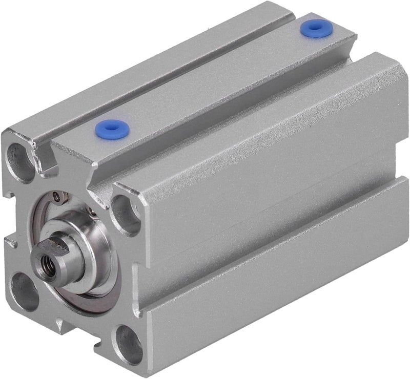 Thin Air Cylinder Aluminum Double Acting Pneumatic Components Bore 20mm, Compact Lightweight Design -, Easy Installation for Small Space Applications (SDA20X50) - Image 1