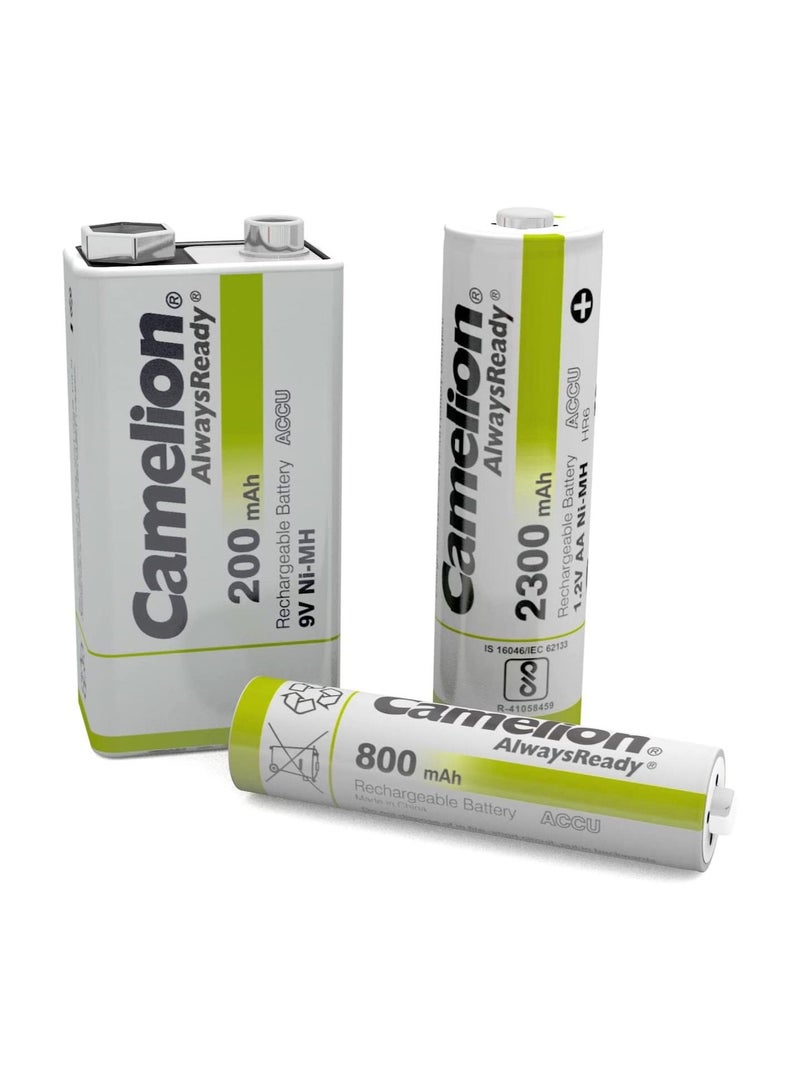 Camelion Camelion Always Ready Akku (NiMH, HR6, AA, 2700 mAh, 2er) - Image 4