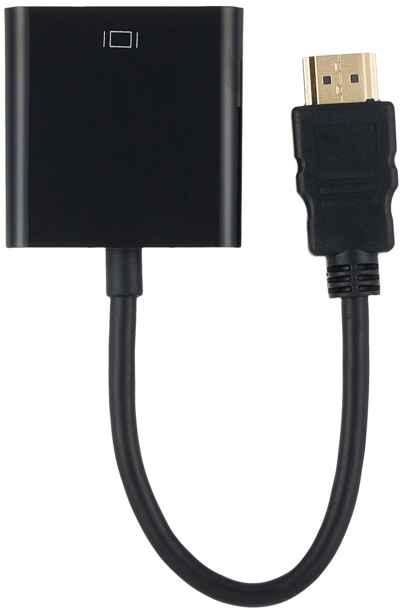 Adapter From HDMI To VGA With AUX Cable - Black - Image 2