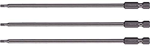 VEGA 764 Hex Power Bits Professional Grade Inch Hex Shank 764 6 Inch Power Bits 1150H0764A3 Pack of 3