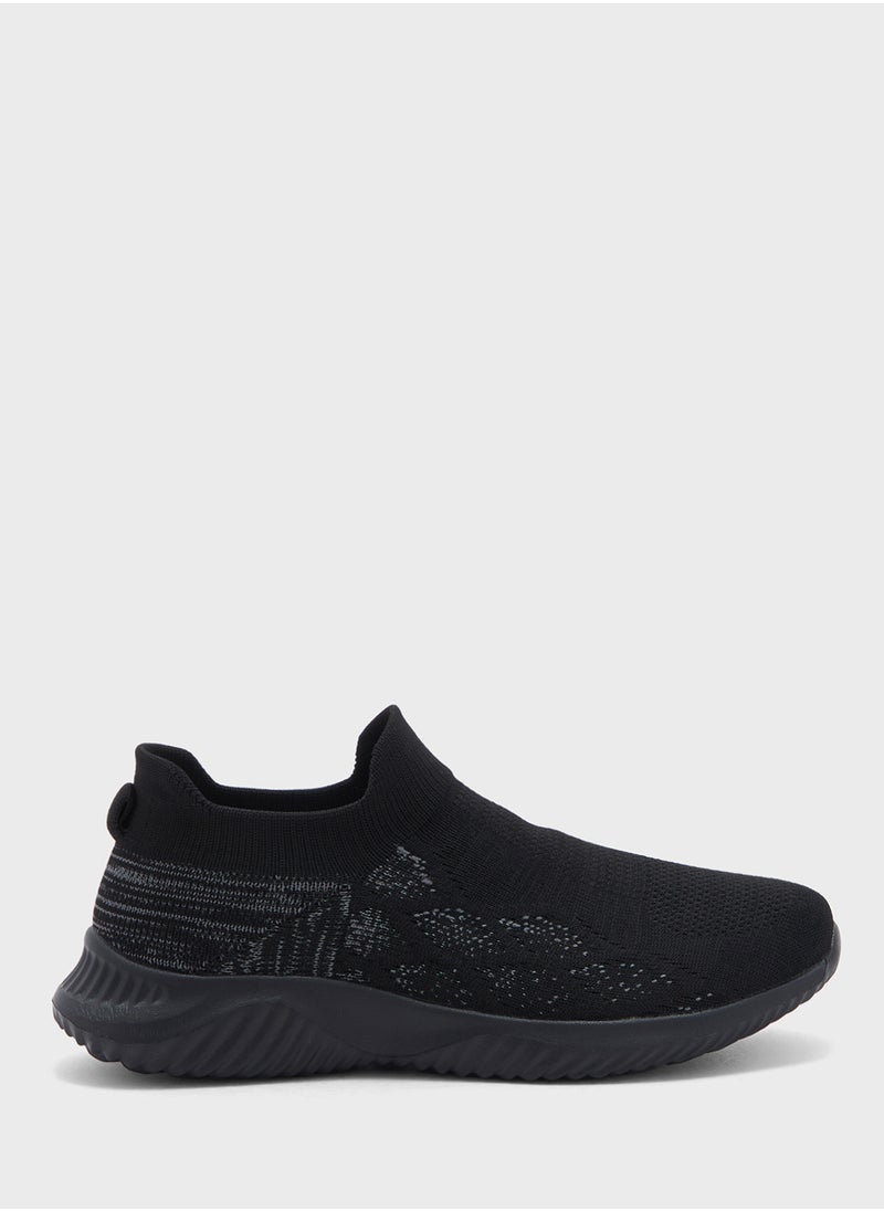 Seventy Five - Casual Knitted Slip Ons - Image 1
