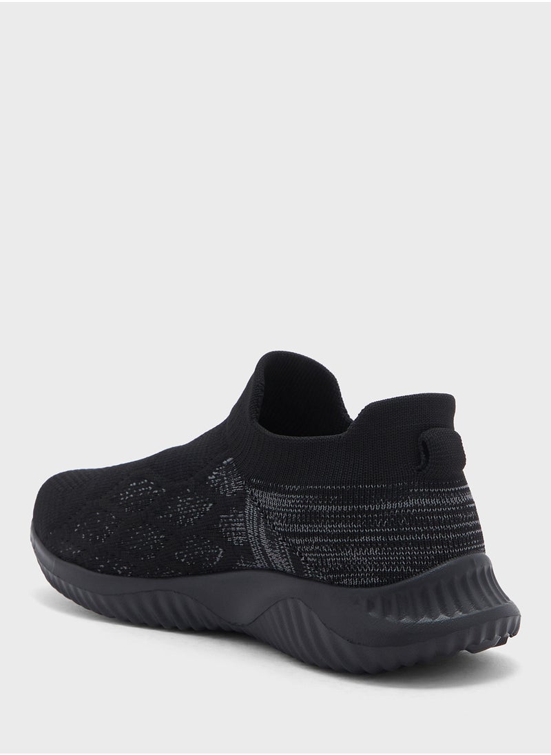 Seventy Five - Casual Knitted Slip Ons - Image 1