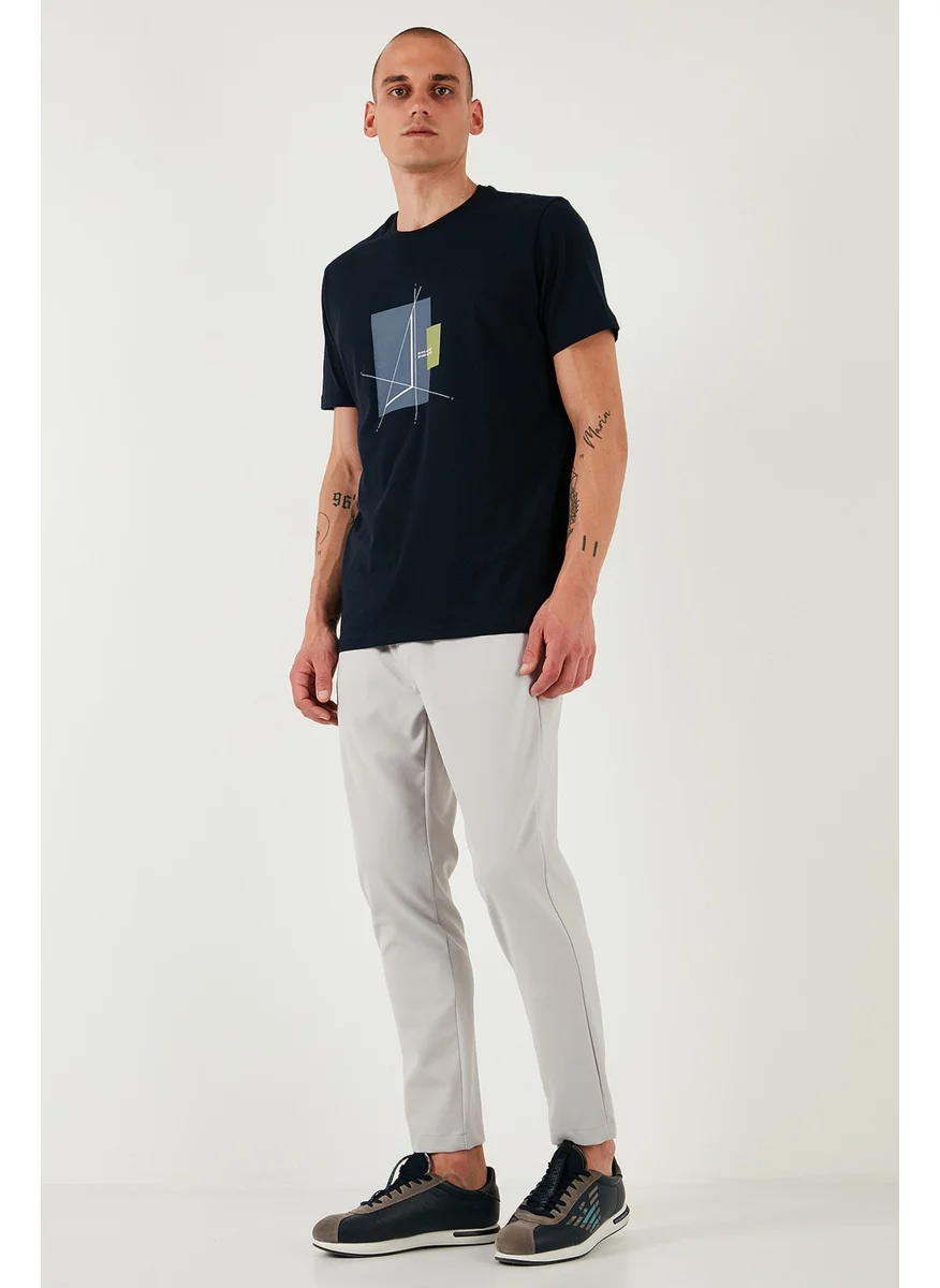 بوراتي Stretch Regular Fit Normal Waist Straight Leg Jogger Pants Men's Trousers CF25617953