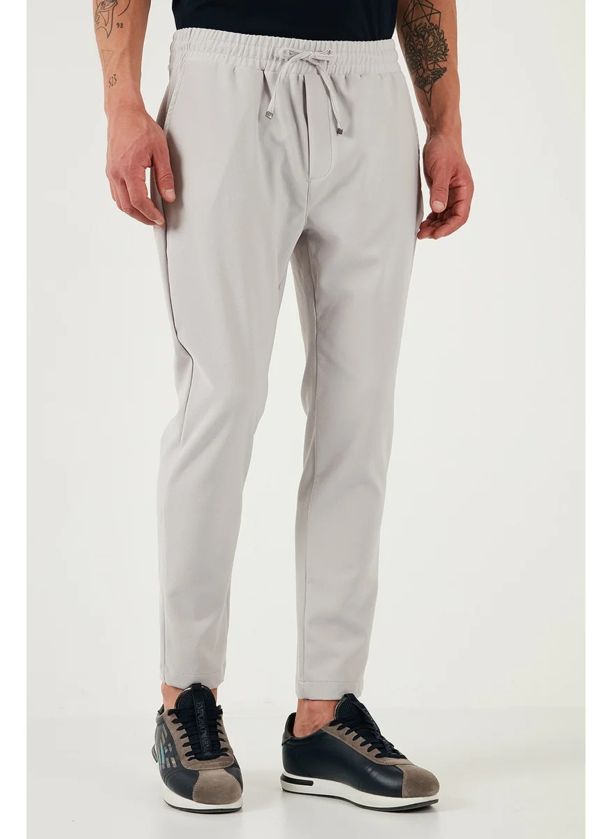 بوراتي Stretch Regular Fit Normal Waist Straight Leg Jogger Pants Men's Trousers CF25617953