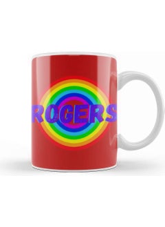 Baskı Dükkanı Print Shop Mr Fred Rogers Quotes Vintage Retro Style Art Mug Porcelain 