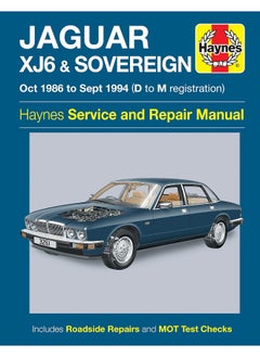 Jaguar XJ6 & Sovereign (Oct 86 - Sept 94) Haynes Repair Manual  - Image 1