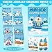 Funrous 24 Set Winter Coloring Books with Crayons Bulk Winter Christmas Party Favors Gifts Animals Penguin Polar Bear Snowman Activity Book Pages for Holiday Birthday Goodie Bags Fillers Prizes - Image 4