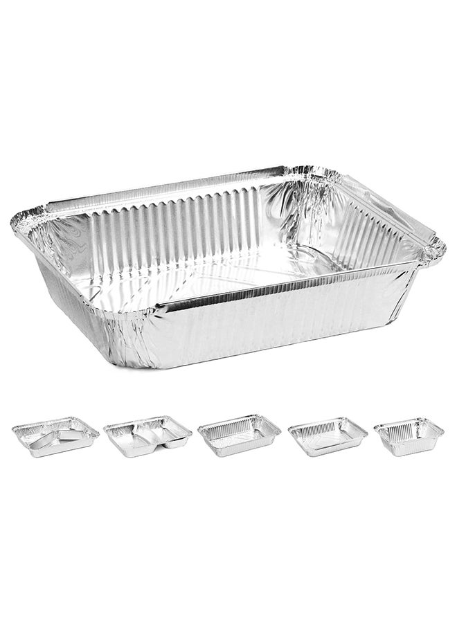 Khaleej Pack Aluminium container1850ml  Pack of 10 Pcs - 83185 - Image 3