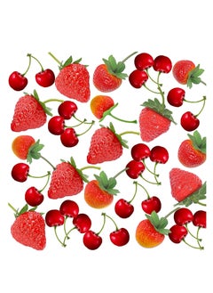 32Pcs Artificial Strawberries Fake Fruit Fake Strawberries Fake CherriesSimulation Fake Strawberry Realistic Plastic Fruit Artificial Fake Cherries Strawberry Decor for WeddingPhotography Prop - pzsku/ZC823AD3F87D6F69D8DE6Z/45/_/1733234547/0d4c8428-04ba-4da3-91f7-a693527ba375