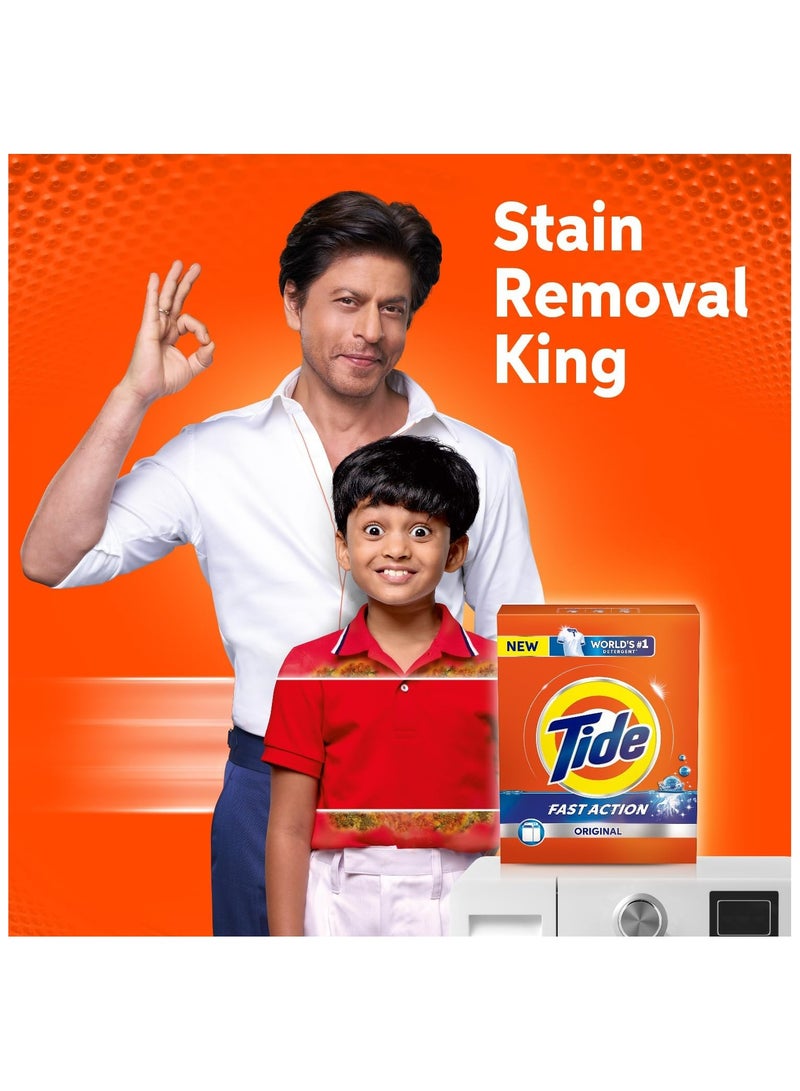 Tide Fast Action Laundry Detergent Powder, 9 KG - Image 2