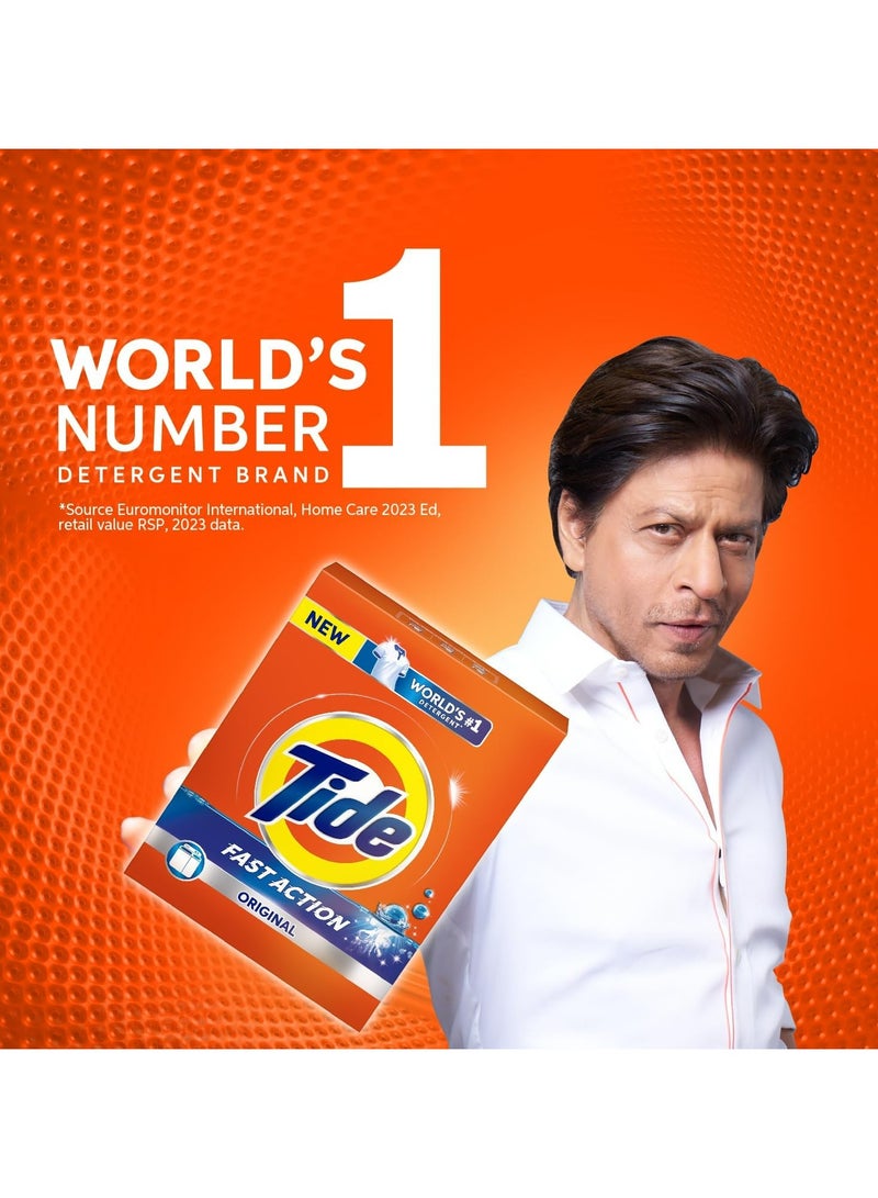 Tide Fast Action Laundry Detergent Powder, 9 KG - Image 4