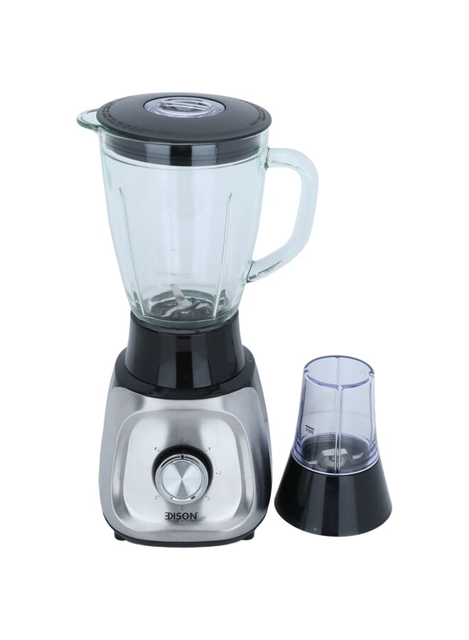 EDISON Edison Electric Blender, 1.5L, 600W, 5 Speeds, BL1410B-CB - Black  - Image 1