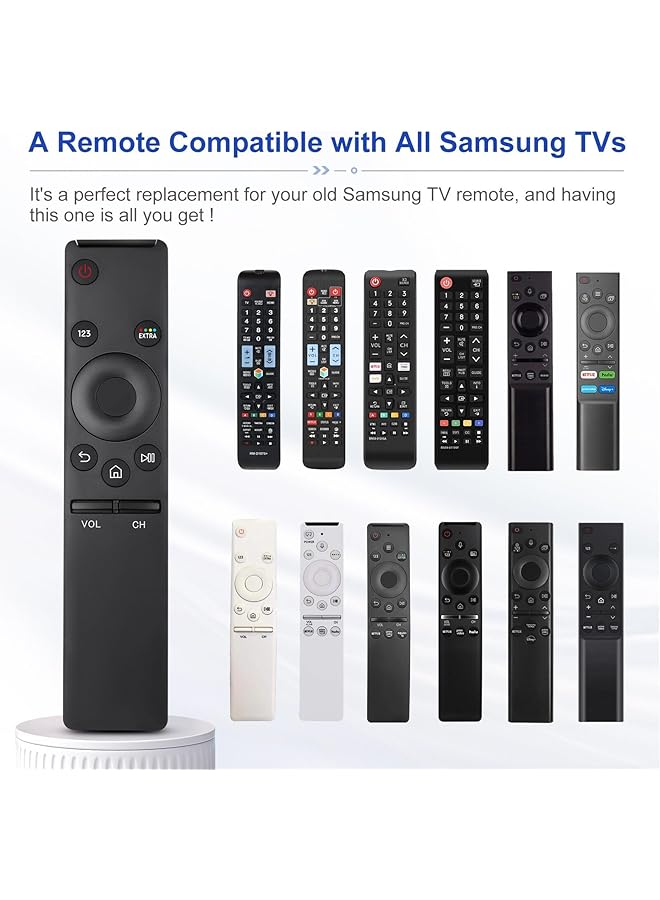 إيروريكس جهاز تحكم عن بعد عالمي لتلفزيون سامسونج متوافق مع جميع أجهزة تلفزيون سامسونج الذكية المنحنية QLED - Image 2