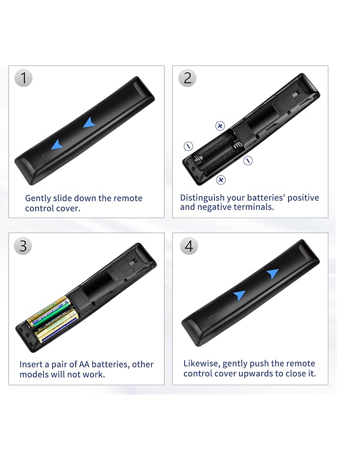 إيروريكس جهاز تحكم عن بعد عالمي لتلفزيون سامسونج متوافق مع جميع أجهزة تلفزيون سامسونج الذكية المنحنية QLED - Image 5