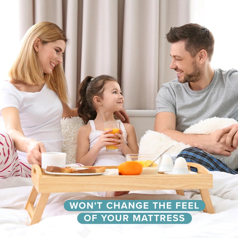 Bare Home Twin Extra Long Mattress Protector - 100% Waterproof & Breathable - Cooling Mattress Cover - Protects Against Spills - Vinyl Free - Dorm Essentials - Protect Your Mattress (Twin XL, White) - Image 5