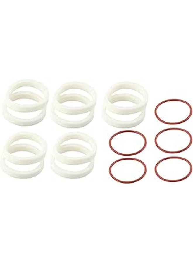 32mm Bicycle Front Fork Foam Ring Seals 10 Pcs Shock Absorbing Suspension Maintenance Kit - Image 1