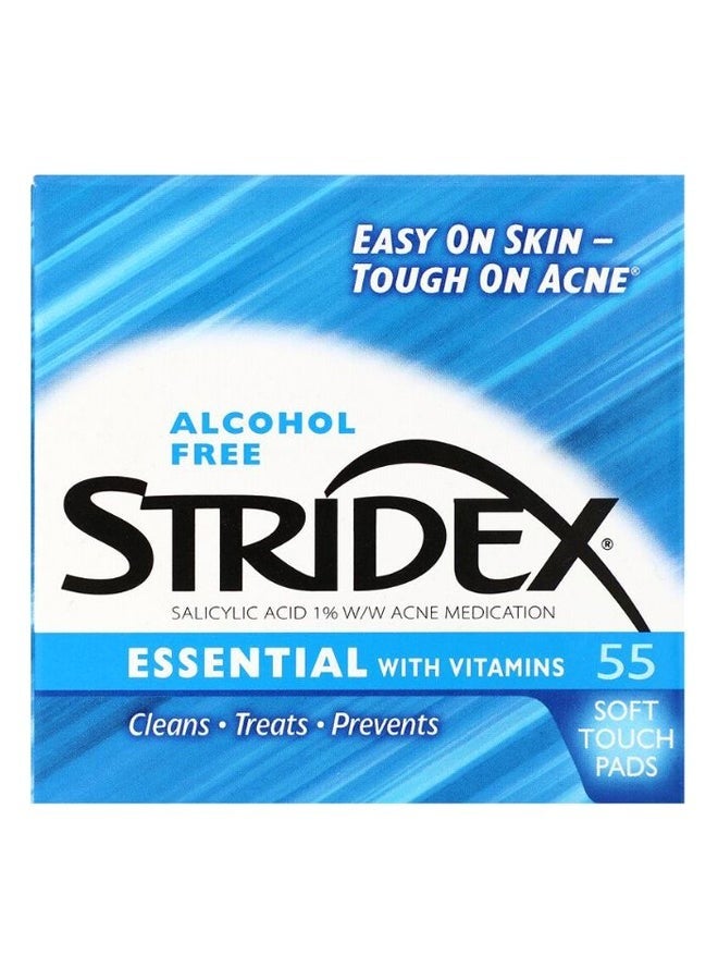 Stridex Single-Step Acne Control Soft Touch Pads 55 Soft Touch Pads - Image 2