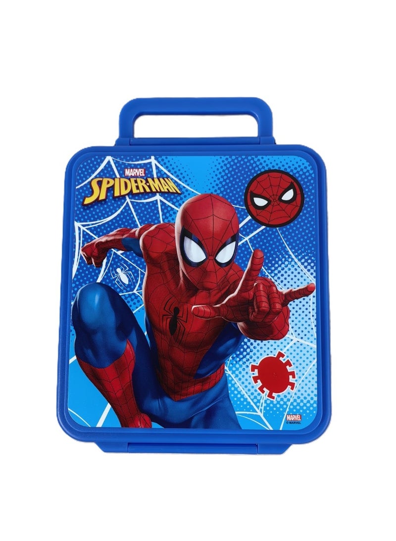 MARVEL صندوق غداء سبايدر مان المميز (ساخن وبارد) مع جرة – مجموعة غداء أبطال مارفل الخارقين – مقاوم للتسرب ومثالي للمدرسة - Image 4