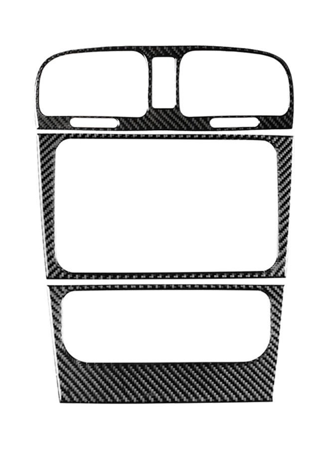 NIBEMINENT Car Carbon Fiber Air Vent Sticker Set - Image 1