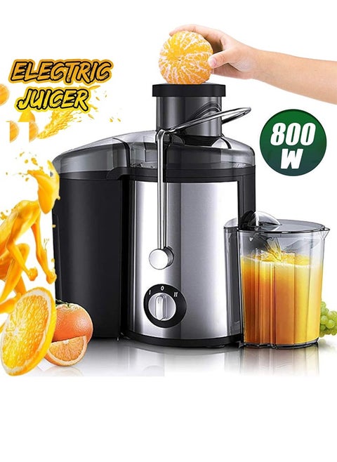 Juicer Machines Extractor 800W Centrifugal Juicers Electric Anti-Drip with Juice Jug and Pulp Container for Fruit Vegetable