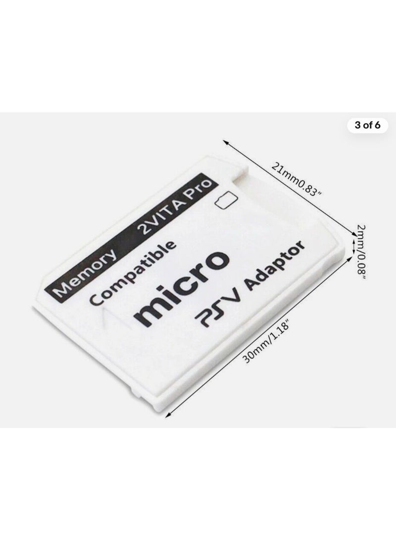 SD2VITA 6.0 Memory Card Adapter for PlayStation Vita PSV 1000 2000 3.65 System SD2VITA 6.0 - Image 1