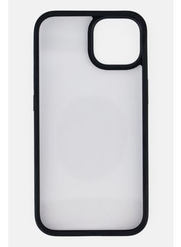 LEVELO iPhone 14 Solo Clear Back Phone Case, Black  - Image 3