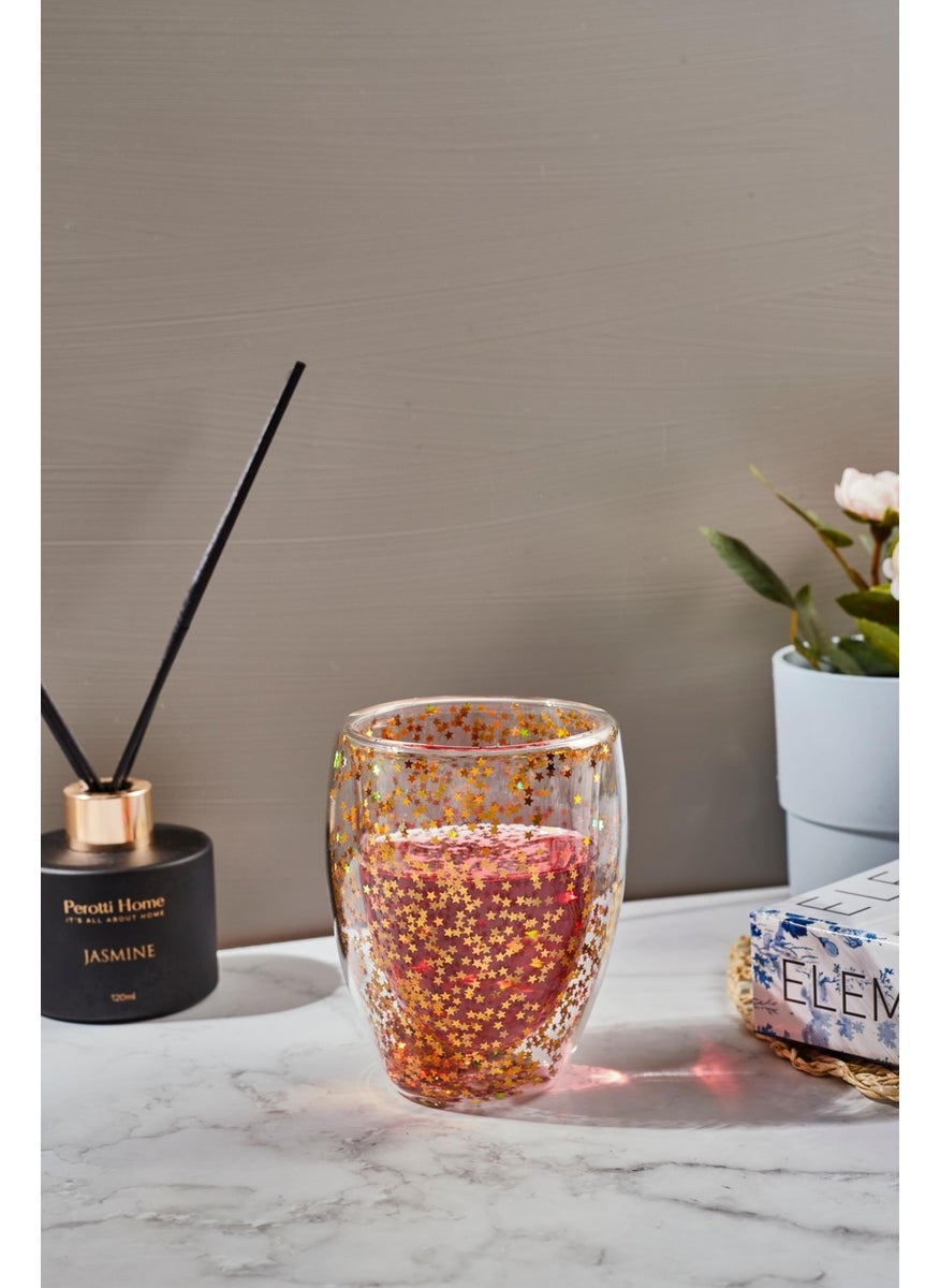 PEROTTI Double Stars 350ML Walled Glass  - Image 1