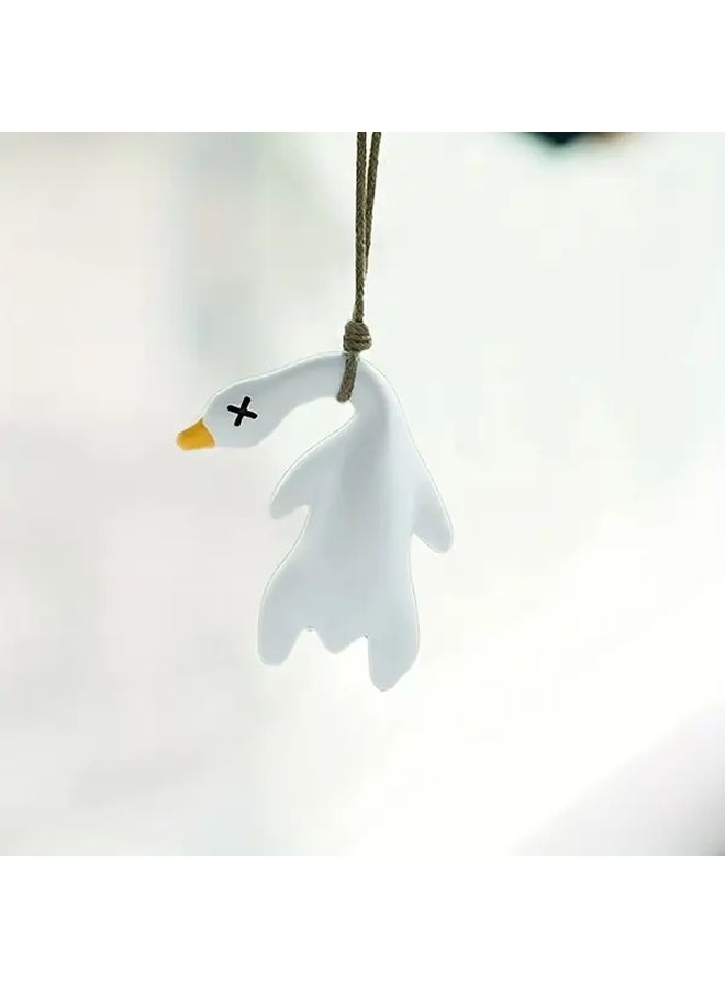 Retro Resin Hanging Decor 3 Peking Ducks Color Changing Design No Electricity Needed Home Car Accessory - Image 3