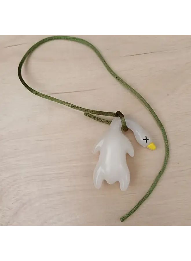 Retro Resin Hanging Decor 3 Peking Ducks Color Changing Design No Electricity Needed Home Car Accessory - Image 2