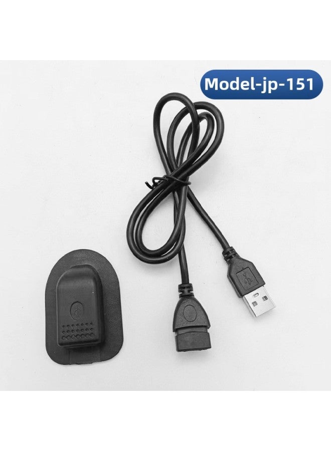 Backpack Usb Charging Cable Bag Android Data Cable Luggage External Usb Charging Cable Interface Accessories-Color:Model-jp-151 (ordinary Fast Charging Type)  - Image 1