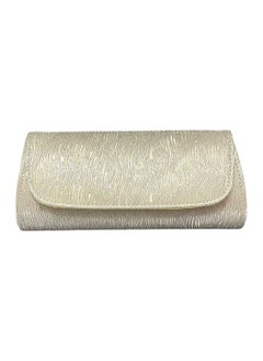 Vbranda Elegant evening clutch with a long rectangular shape, fully embellished with sparkling details VS-30-GOLD  - Image 2