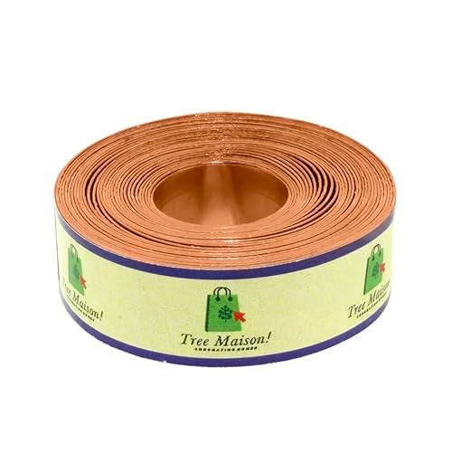 TREEMAISON Vastu Copper Strip | Width- 0.5 Inch | Thickness - 0.3mm | Length- 8 Feet Approx | Zone Balancing | Vastu Copper Strip for Toilet Correction | Copper Strip for Vastu | Pack of 1 - Image 1