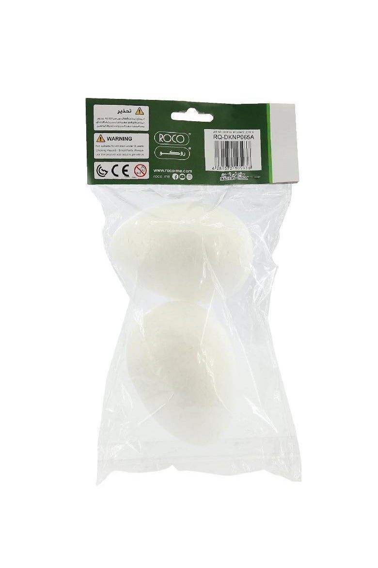 ROCO Egg 100 X 70 mm Foam Art White