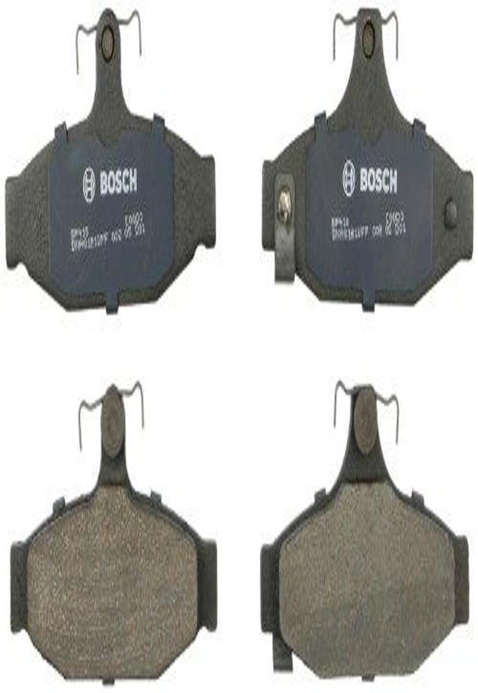 BOSCH BP413 QuietCast Premium SemiMetallic Disc Brake Pad Set Compatible with Select Chevrolet Camaro Corvette Pontiac Firebird Shelby Series 1 REAR - Image 2