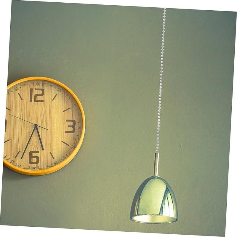 TEHAUX 2 حزمة سلسلة خرز معدنية متينة لسحب امتداد مراوح السقف والمصابيح - Image 4