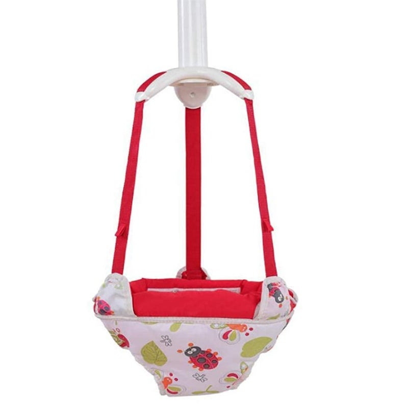 Marrone Door Jumper for Baby Swing Jumper, Adjustable Johnny Jumper w Seat, Baby Doorway Jumper Set Great for Baby Exerciser, Durable Door Clamp Bumper Jumper for 6-24 Months Toddler Infant - Image 1
