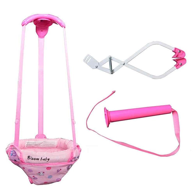 Marrone Door Jumper for Baby Swing Jumper, Adjustable Johnny Jumper w Seat, Baby Doorway Jumper Set Great for Baby Exerciser, Durable Door Clamp Bumper Jumper for 6-24 Months Toddler Infant - Image 4