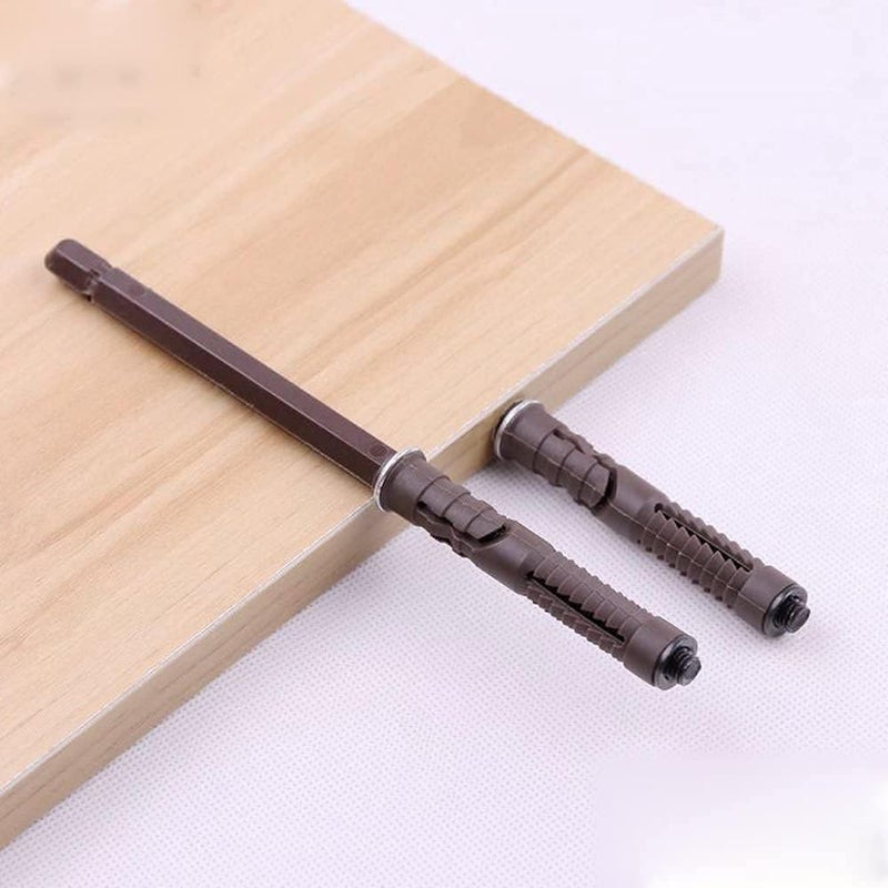 Floating Shelf Brackets, Heavy Duty Invisible Shelf Brackets,DIY Custom Hardware Blind Supports Shelves (4, (Ø10 x100 MM)) - Image 2