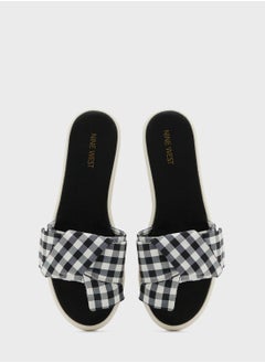 NINE WEST Checked Sandals  - Image 4