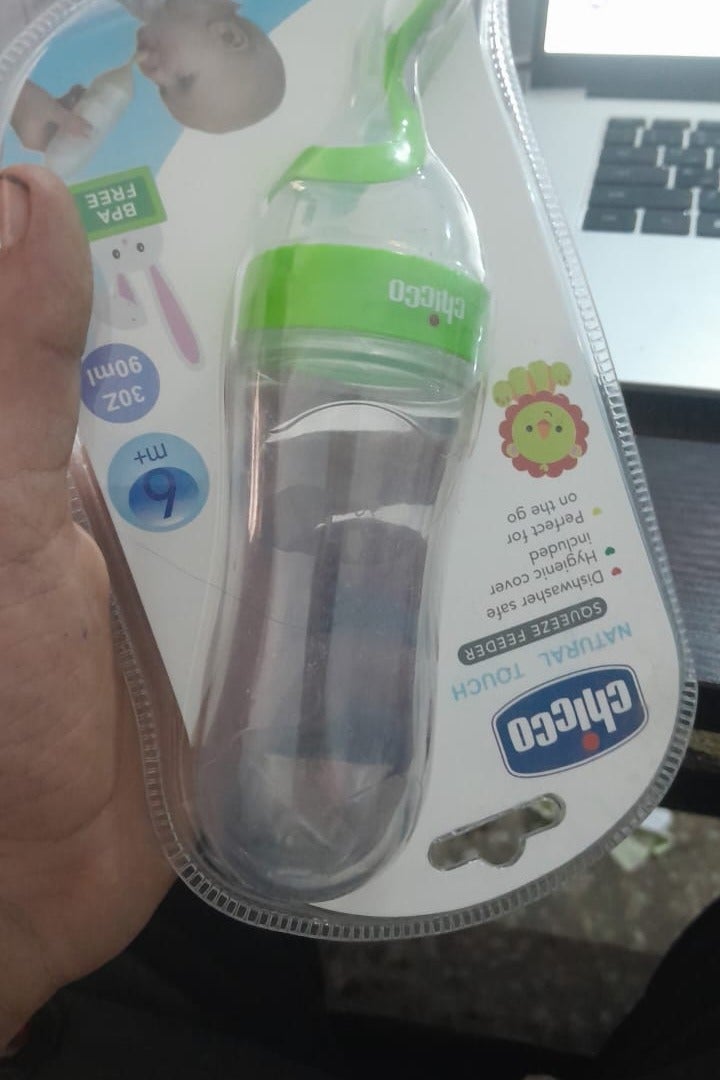شيكو "أداة إطعام الطفل 2 في 1: زجاجة رضاعة بالملعقة من السيليكون الآمن، مثالية للوجبات المهروسة ووجبات الفطام | أدوات تغذية الأطفال، مستلزمات الرضاعة، قنينة إطعام الطفل"_ أدوات إطعام الرضع ـ مستلزمات اطفال ـ منتجات العناية بالطفل ـ زجاجه إطعام بالمعلقه - Image 2