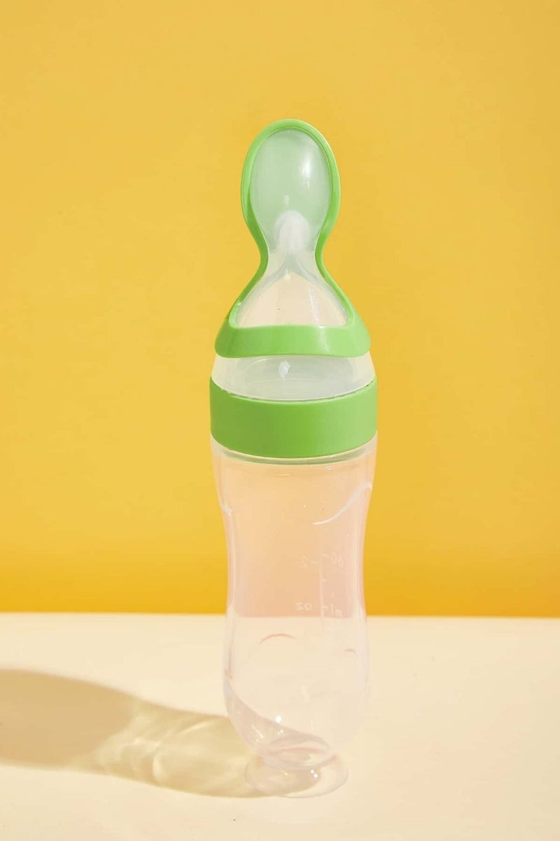شيكو "أداة إطعام الطفل 2 في 1: زجاجة رضاعة بالملعقة من السيليكون الآمن، مثالية للوجبات المهروسة ووجبات الفطام | أدوات تغذية الأطفال، مستلزمات الرضاعة، قنينة إطعام الطفل"_ أدوات إطعام الرضع ـ مستلزمات اطفال ـ منتجات العناية بالطفل ـ زجاجه إطعام بالمعلقه - Image 3