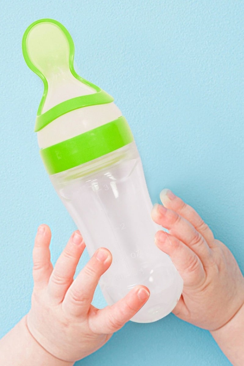 شيكو "أداة إطعام الطفل 2 في 1: زجاجة رضاعة بالملعقة من السيليكون الآمن، مثالية للوجبات المهروسة ووجبات الفطام | أدوات تغذية الأطفال، مستلزمات الرضاعة، قنينة إطعام الطفل"_ أدوات إطعام الرضع ـ مستلزمات اطفال ـ منتجات العناية بالطفل ـ زجاجه إطعام بالمعلقه - Image 5