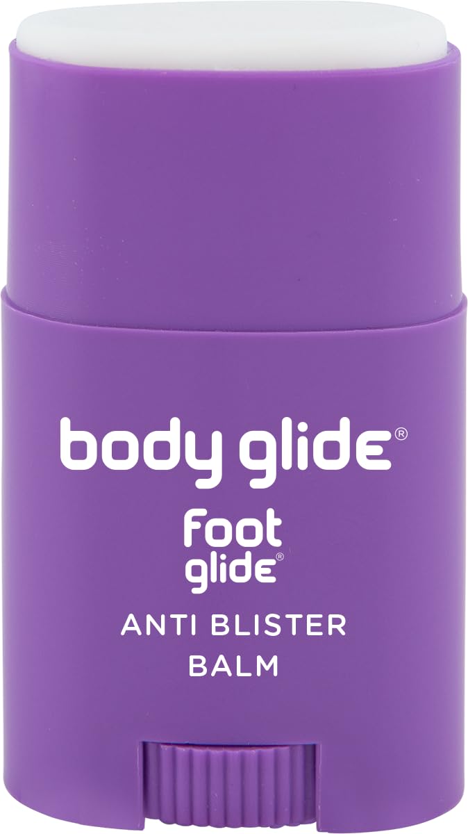 BodyGlide Body Glide Foot Glide Anti Blister Balm | blister prevention for heels, shoes, cleats, boots, socks, and sandals | Use on toes, heel, ankle, arch, sole and ball of foot | 0.8oz 