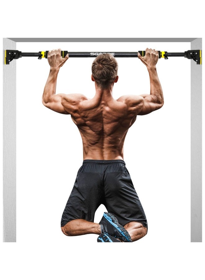 Pull Up door Bar Horizontal Bar Portable Multifunctional Indoor Wall Mounted Non-Skid Safety Pullup Bar