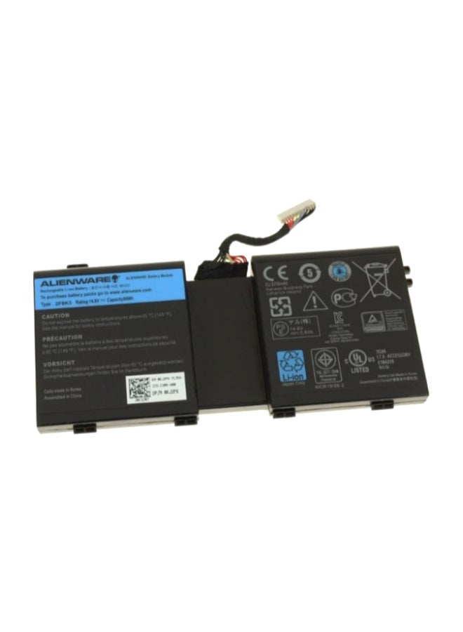 Replacement Laptop Battery For Dell Alienware Black