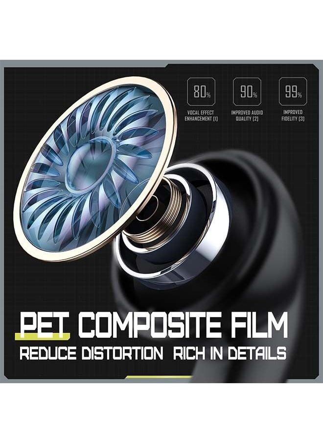 Generic - T309 Wireless Bluetooth Noise Reduction Low Delay Game Earphones Black - Image 1